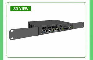 Appliance pare-feu OTS N150 9 points 5 pouces pour montage en rack, 4 ports LAN Intel 2,5 GbE, 2 ports SFP 10 G, routeur de sécurité réseau - Product Image 6