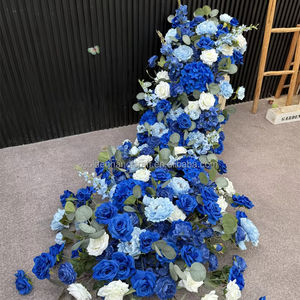 Fiori a cascata a coda oscillante personalizzati 8ft divano ghirlanda di fiori per la decorazione di nozze - Product Image 1