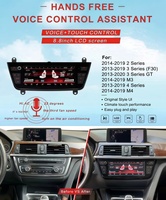 Panneau de commande de température de climatiseur numérique LCD 8,8'' avec écran tactile automatique pour BMW Série 2/3/4 F90 2013-2019