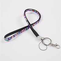 CH Wholesale Sublimation Printing Polyester Lanyards With Logo Custom Certification Keychain OEM ODM ECO Promotion Event Gifts