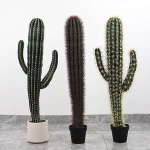 Cactus Artificiel Réaliste Grande Plante Artificielle Nouvelle Collection 2026 Effet Naturel pour Salon Arbre Cactus Artificiel - Product Image 3