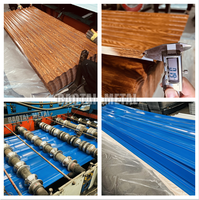 Z275 Gi Dx52d Z140 0,4mm Kaltgewalzte Flacheisenbleche Dachplatten Verzinkter Wellstahl Direktexport ab Werk