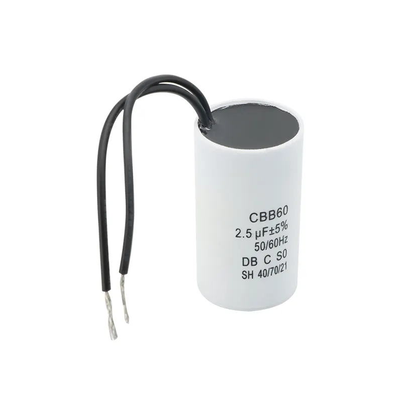Glosok Cbb60 2.5Uf Condensator Voor Wasmachine Draaiende Nieuwe En Originele Metalen Onderdelen