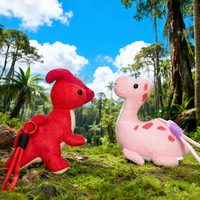 En gros, Jouets en peluche de dinosaures jurassiques doux, Porte-clés, Poupées, Animaux en peluche personnalisés, Jouets en peluche dinosaures, Porte-clés dinosaure