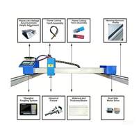 Mesin Pemotong Plasma CNC Mini JULIANG Stepper Motor Otomatis untuk Seni Logam/Gerbang/Jendela Model JL-1530 110V/220V untuk Usaha Kecil