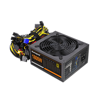 Psu-tarjeta gráfica para juegos, fuente de alimentación atx, 80 plus gold active pfc pc de alta potencia, 1800W, GPU, novedad
