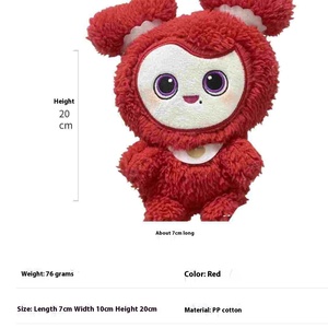 Dos Adorables Peluches Japoneses de Linna, Lian Yu, Ding Yan, Hirai Tao, de Felpa Polar Gigo, para Bebés, de Algodón PP, para Aliviar el Estrés, Lavables - Product Image 2