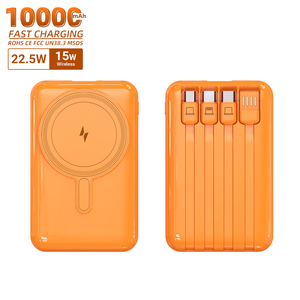 HYTO OEM ของขวัญพาวเวอร์แบงค์ไร้สาย PD20W ความจุ 10000 มิลลิแอมป์ ชาร์จเร็ว พาวเวอร์แบงค์แม่เหล็กแบบพกพา 10000 มิลลิแอมป์ สถานีชาร์จโทรศัพท์แบบพกพา - Product Image 1
