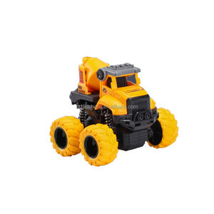 Tiktok-vehículo de construcción de juguete, excavadora, carretilla elevadora 360 rodante, coche acrobático de choque inercial - Product Image 5