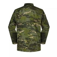 Fabricant d'Uniformes de Combat en Camouflage ACU Vert Ripstop Polycoton pour Vêtements Tactiques d'Extérieur, Motif Côte d'Ivoire