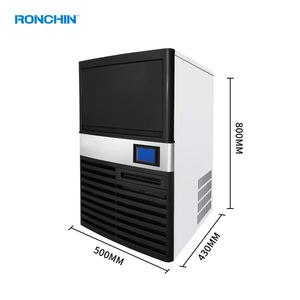 Machine à glaçons commerciale pour café, comptoir arrière, 80 kg par jour, pour maison, <span class=keywords><strong>garage</strong></span>, hôtel, restaurant, cuisine - Product Image 3