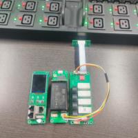 Módulo PDU SNMP con Monitoreo Remoto TCP/IP, Unidad de Distribución de Energía para Montaje en Rack con Función de Medición
