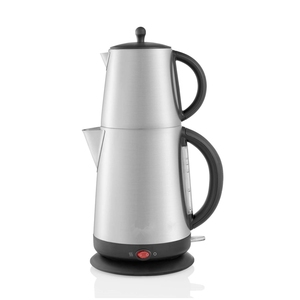 Percolador de café eléctrico de acero inoxidable de 1,5 l, 12 tazas, perilla de progreso de preparación para mantener el calor y transparente, mango de tacto frío para uso doméstico - Product Image 6