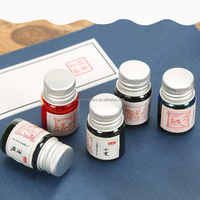 Vente en gros Mini 5ml-20ml recharge vide peinture colorant verre Inkwell conteneur stylo encre bouteille en verre