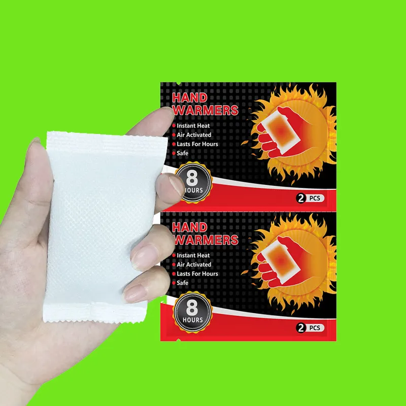 disposable golf hand warmer iron powder football hand warmers custom logo hand warmer ce
