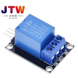 JTW 5V โมดูลรีเลย์ 10A 250VAC รีเลย์ระบบเครื่องกลไฟฟ้าช่องเดียวพร้อมขั้วต่อสกรูสำหรับอาร์ดูโน่ - Product Image 1