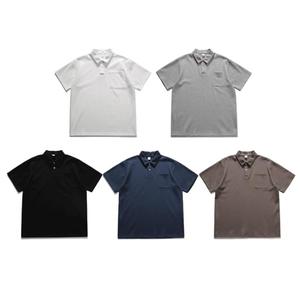 Chemises polo personnalisées en gros, chemises polo à manches courtes, polo homme en coton, t-shirt pour homme - Product Image 3