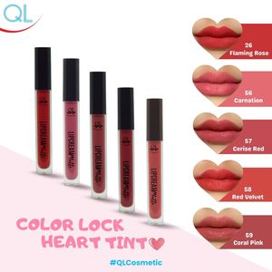 QL Lip Cream Matte ofrece un color de labios suave, con extractos de hierbas y certificado halal, en un tamaño regular, que ofrece un acabado mate vibrante. - Product Image 3