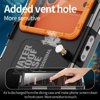 Offre Spéciale Usine : Ensemble Sportif avec Boîtier de Plongée Universel IP68 et Trépied à Poignée Télescopique pour Prise de Vue Stable pour iPhone 17 Pro Max et Galaxy S26 Ultra