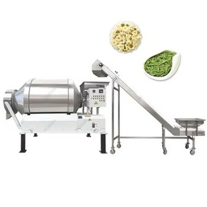 Línea de Producción de Mezcla Rotativa con Tambor de Acero Inoxidable, Cinta Transportadora, Procesamiento Continuo de Polvo y Gránulos, Motor de CA Automático, Ahorro de Energía - Product Image 1