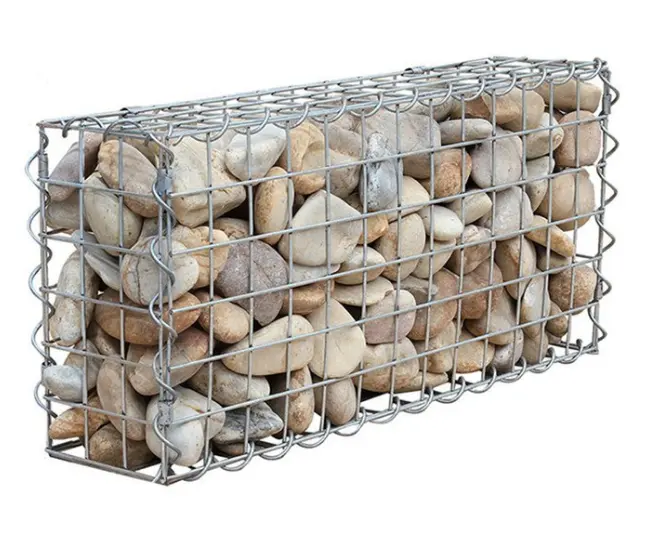 Blocs de maçonnerie mur de soutènement de gabion de mur en pierre panier cage en pierre