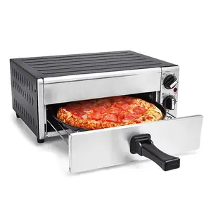 Diskon besar Oven Pizza 15L oven panggang listrik komersial roti mini oven