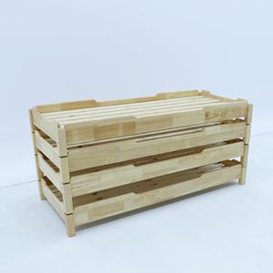 Letti Impilabili in Legno Massello per Bambini, Ecologici e Durevoli per l'Educazione Precoce in Scuole, Soggiorni o Appartamenti - Product Image 3