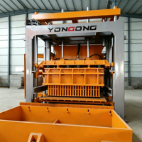 Machine à fabriquer des blocs de béton entièrement automatique QT6-15, économique, à haut rendement, machine hydraulique pour briques