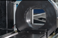 Machine de découpe de métaux, machine de découpe laser à fibre pour tubes, machine de découpe laser CNC pour acier inoxydable, découpeuse de tubes à fibre