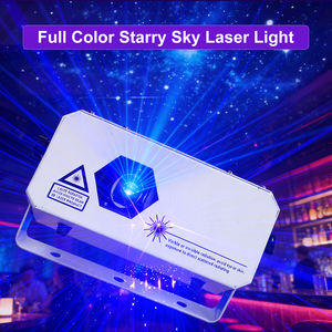 Proyector Láser RGB de 10W DMX512 Aurora, Gran Angular, Panorámico, Efecto Estrella, Luz de Luciérnaga - Product Image 2