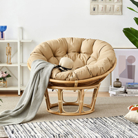 SUREWALHOME Coussin de chaise de patio Coussins de siège d'extérieur pour meubles de patio Oreiller de soutien dorsal inclinable Oreiller de soulagement de la douleur lombaire