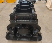 Compacteur de plaques hydraulique de type S à haute efficacité AORIS pour excavatrices de 4 à 9 tonnes
