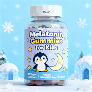 OEM/ODM Melatonine Gummies voor kinderen met kamille & citroenmelisse voor rustgevende slaap, leeftijd 3+, niet-afhankelijk, 1 mg melatonine supplement - Product Image 1