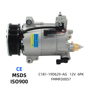 C1B1-19D629-AG, FDK603, CC0583 คอมเพรสเซอร์แอร์รถยนต์ 12V คอมเพรสเซอร์แอร์สำหรับรถยนต์ฟอร์ด เฟียสต้า VI ปี 2012-2017 - Product Image 1
