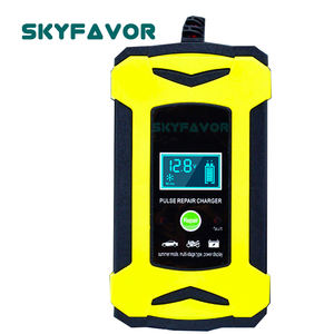 <span class=keywords><strong>Cargador</strong></span> de batería inteligente para coche y motocicleta, reparación automática de pulso, ácido de plomo, para <span class=keywords><strong>9AH</strong></span>, 12AH, 36AH, 60AH, 80AH, <span class=keywords><strong>12V</strong></span>, 6A - Product Image 1