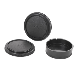 Capuchon d'objectif arrière et capuchon de corps pour <span class=keywords><strong>appareil</strong></span> <span class=keywords><strong>photo</strong></span>/objectif <span class=keywords><strong>Canon</strong></span> FD Mount SLR Film - Product Image 1