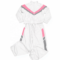 Pantalon de survêtement décontracté respirant et imperméable avec logo personnalisé, grande taille, coupe-vent color block, uniforme d'équipe scolaire, privé