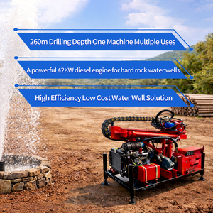 A Perfuradora de Rocha de 200 Metros de Profundidade Mais Vendida de 2026, Adequada para Perfuração de Poços de Água - Product Image 2