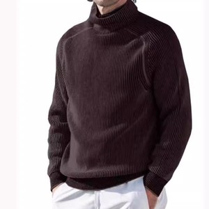 Moda de invierno Color suelto Sólido Engrosado <span class=keywords><strong>Jersey</strong></span> de <span class=keywords><strong>cuello</strong></span> <span class=keywords><strong>alto</strong></span> Contraste Suéter de <span class=keywords><strong>hombre</strong></span> Top - Product Image 4