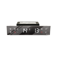 Termostato Inteligente con Panel de Espejo y Pantalla de Temperatura Dual, IP65 y Descongelación Automática para Refrigerador, Congelador y Enfriador