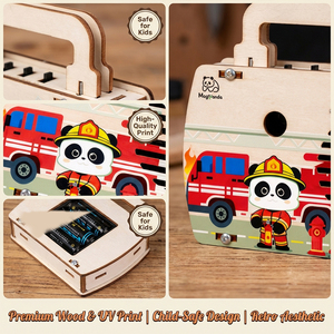 Kit Electrónico Oem/Odm, Grabadora <span class=keywords><strong>de</strong></span> Voz para Niños, Juguetes Educativos <span class=keywords><strong>de</strong></span> <span class=keywords><strong>Madera</strong></span> para Niños - Product Image 3