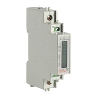 Medidor de Energía Monofásico Acrel ADL10, Modbus Rtu, Gestión de Energía para Gabinete de Distribución, Riel DIN, Pantalla LCD