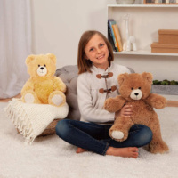 Offre Spéciale mignon en peluche cadeau de Noël Valentine ours en peluche en peluche Super doux ours en peluche