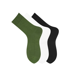 Bamboo Dress <b>Socks</b> for Men Women <b>Moisture</b> Absorbing Breathable Anti-Bacterial Eco-Friendly Casual Crew <b>Socks</b> with Body Logo - Product Image 4