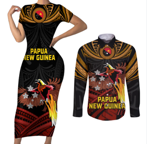 POD Dropshipping Papua New Guinea Matching <strong>Clothes</strong> for Couples Bodycon Dresses for Ladies and Png Shirt - Product Image 4