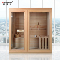 Sauna à vapeur sèche en bois, traditionnel, personnalisé, à vendre
