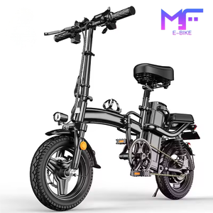 2025 vendita calda 350W 48V Mini bicicletta <span class=keywords><strong>elettrica</strong></span> <span class=keywords><strong>pieghevole</strong></span> 14 pollici elettrico City Bike adulti <span class=keywords><strong>pieghevole</strong></span> batteria al litio <span class=keywords><strong>bici</strong></span> <span class=keywords><strong>elettrica</strong></span> - Product Image 5