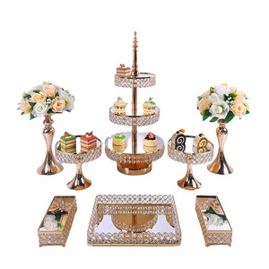 Moderno Set di 8 pezzi in metallo per torte riutilizzabili in cristallo motivazionale decorazioni per la casa per la "festa della casa <span class=keywords><strong>dolce</strong></span> che ispira la casa" - Product Image 4