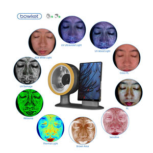 <span class=keywords><strong>BOWKET</strong></span> AI Analyseur Portable 2-en-1 Peau et Cheveux Visage Nez Tête Humidité Acné Rides Usage Commercial Compatible UE/US 15,6 pouces - Product Image 2