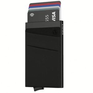 Minimalist Slim Rfid Blocking <b>Metal</b> Card Holder Pop <b>Wallet</b> With Front Pocket for Money - Product Image 3